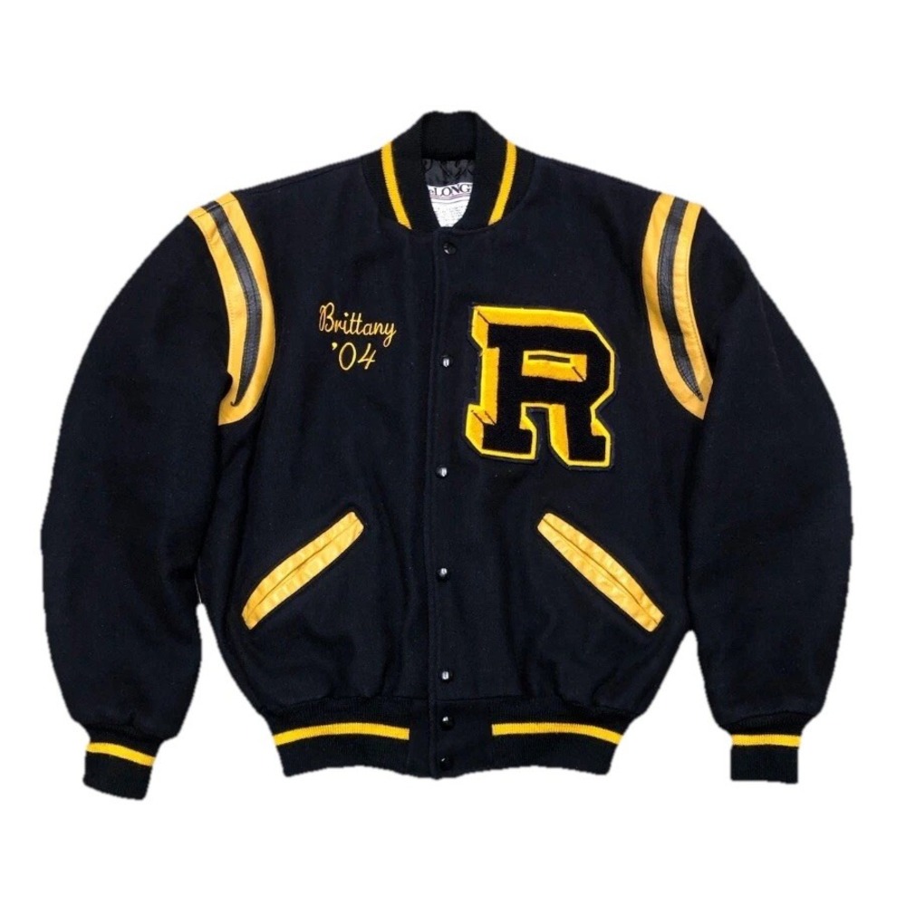 Pittsburgh Panthers Varsity Jacket L Cheer Letterman USA DeLong Brittany Vintage